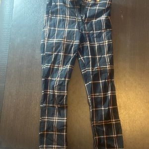 TILLY'S FITTED PLAID PANTS